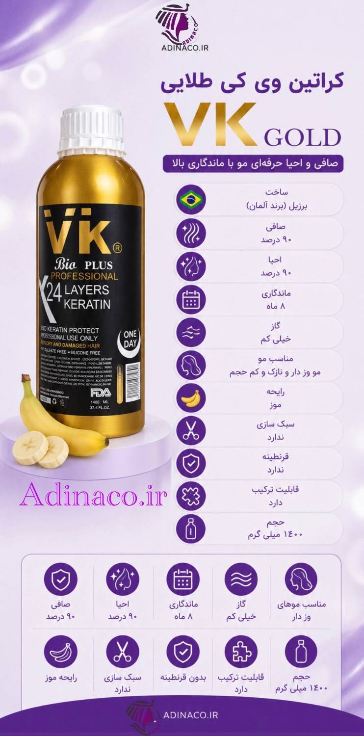 کراتین وی کی طلایی