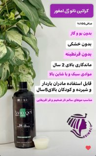 کراتین نانو ژل ام فور